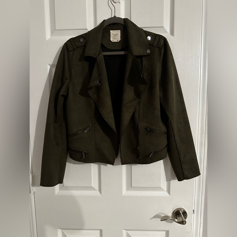 Harper Suede Crop Jacket